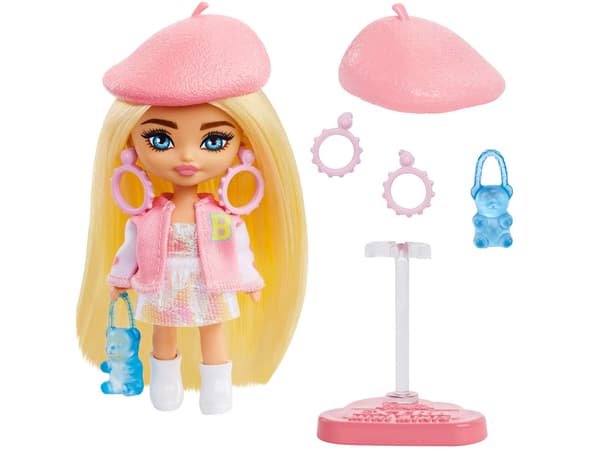 Stilfuld modedukke Barbie Extra Mini Minis i baret HLN48 ZA5105C