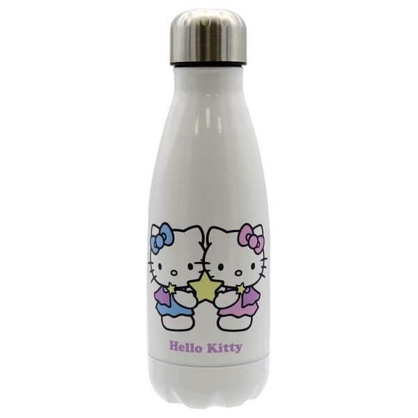 Hello Kitty Geminis rostfri flaska 550ml