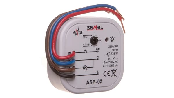 Zamel Automatisk Trappe 230V AC ASP-02 (EXT10000014)