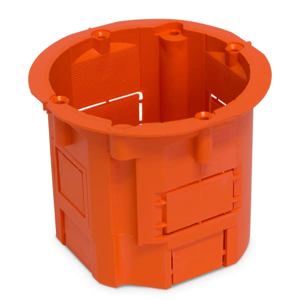 INSTALLATIONSDÅSE 60X60 ORANGE JORD
