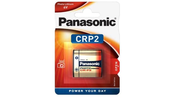 1 Panasonic Photo CR-P2P Lithium