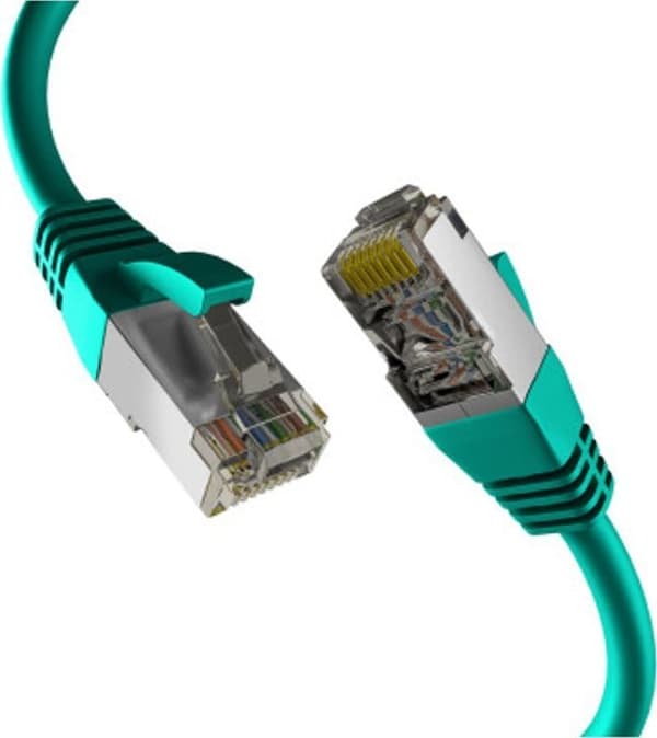 CAT8.1 GREEN 0.25M PATCH CORD