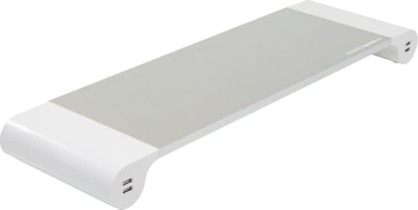 TERRATEC Spacebar bildskärmsställ vit aluminium