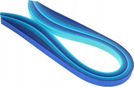 Quillingremsor 5mmx50cm blå 100st