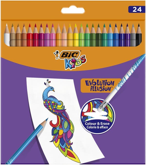 FÄRGPENNOR OLO 24KOL/180 BC KIDS EVOLUTION ILLUS