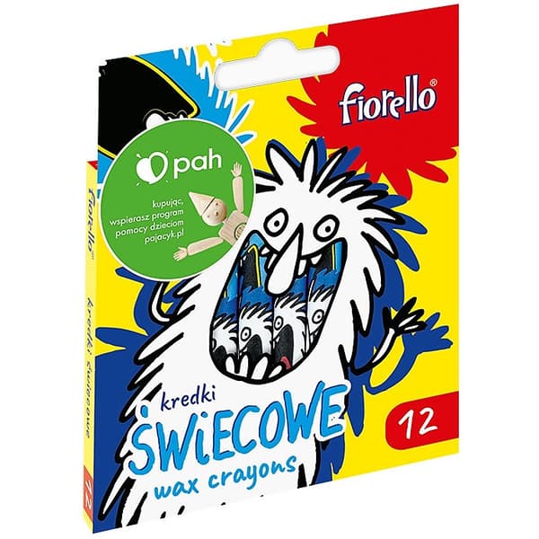 Vaxkritor Fiorello 12 färger