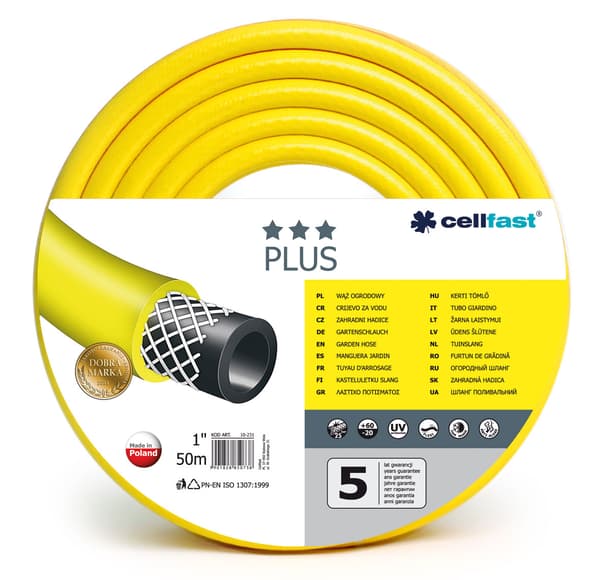 Cellfast Trädgårdsslang Plus 1\" 50m (10-231)