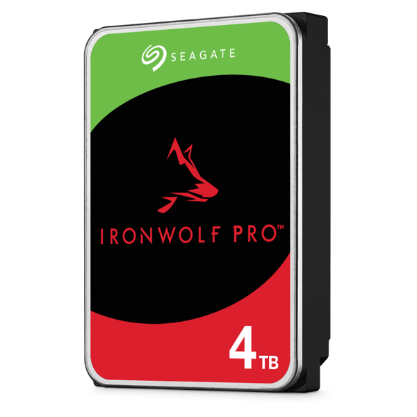 Seagate HDD IronWolf Pro ST4000NT001 - 4 TB - 3.5\" - SATA 6 GB/s - OEM
