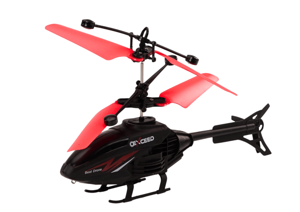 Fjärrstyrd RC Helikopter Gyroskop Röd