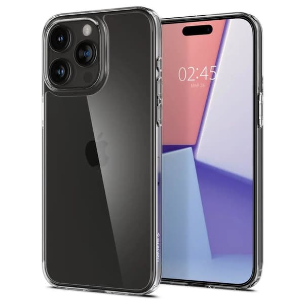 SPIGEN Airskin Hybrid-fodral för IPHONE 15 PRO MAX transparent
