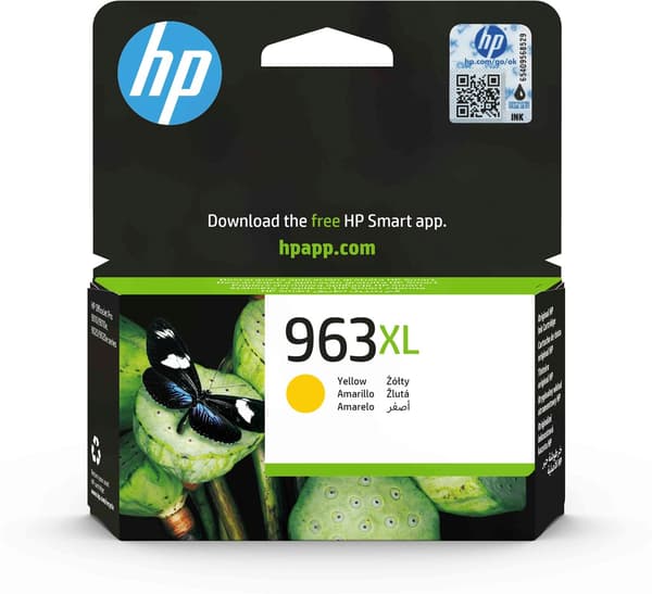 HP blækpatron 963XL - gul