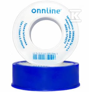 TEFLON TAPE 12MMX12MX0,075MM