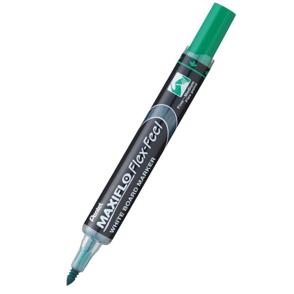 Tavlemarkør Pentel Maxiflo Flex-Feel MWL5SB grøn