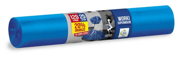 Anna Zaradna Roskapussit Super Strong 120L /25kpl