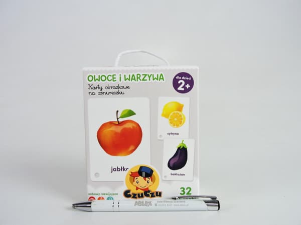 CzuCzZ Kuvakortit narussa Hedelmät ja vihannekset