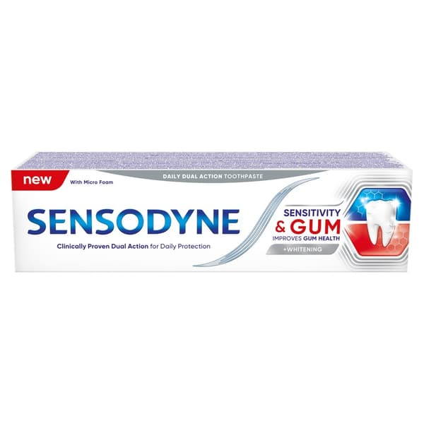 GSK Sensodyne Tandkräm Sens&GUM WHITE
