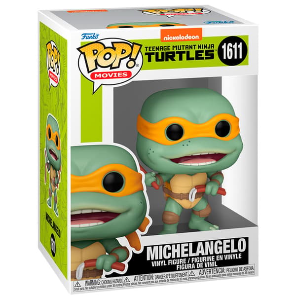 POP-figuuri Teini-ikäiset mutanttininjakilpikonnat Michelangelo