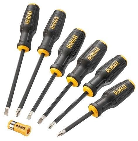 DEWALT RUUVAUSKÄRJET 6 kpl. FULLFIT