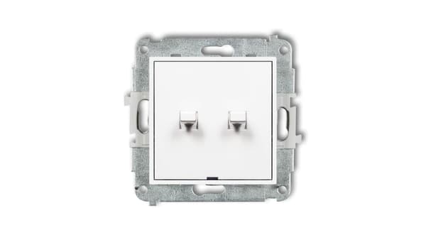 MINI amerikansk stil tårekoblingsmekanisme hvid mat 25MWPUS-2
