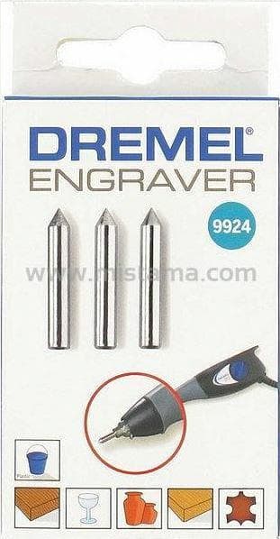 DREMEL KULSTIFT TIL INDGRAVERING 3 stk.