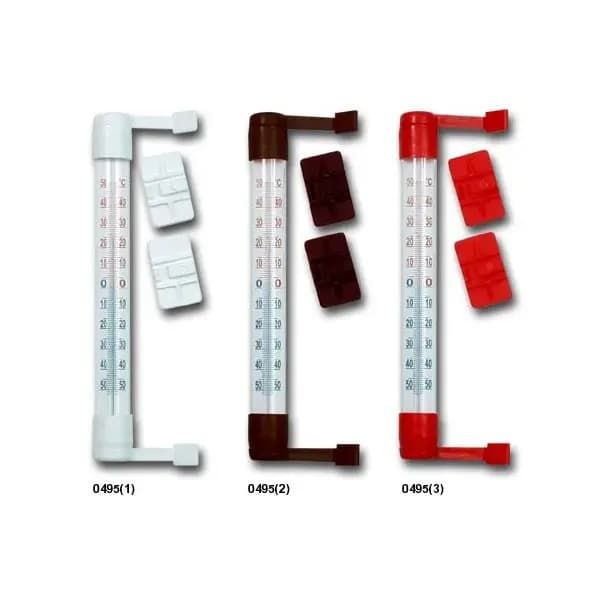 FÖNSTERTERMOMETER 19,5cm VIT