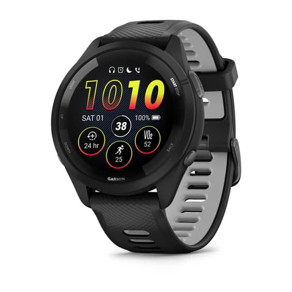 Garmin Forerunner 265 Sort/Puddergrå