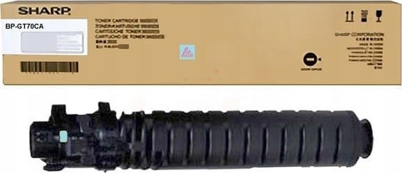 Sharp alkuperäinen värikasetti BPGT70CB, syaani, 12000s