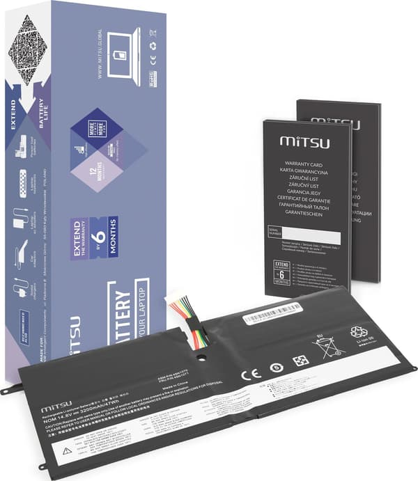 Mitsu-batteri til Lenovo Thinkpad X1 Carbon