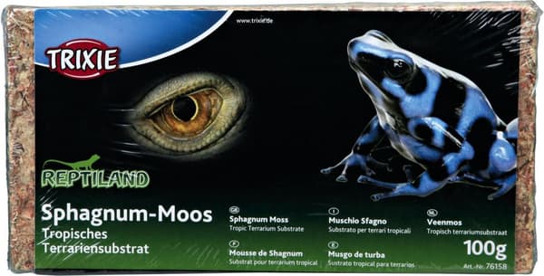 Trixie Podloze Sphagnummossa (Sphagnum) 100g