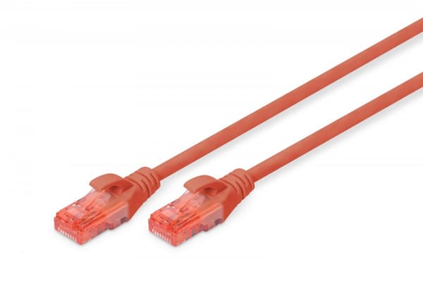 Digitus-liitäntäkaapeli U/UTP Cat6 5m punainen (DK-1612-050/R)