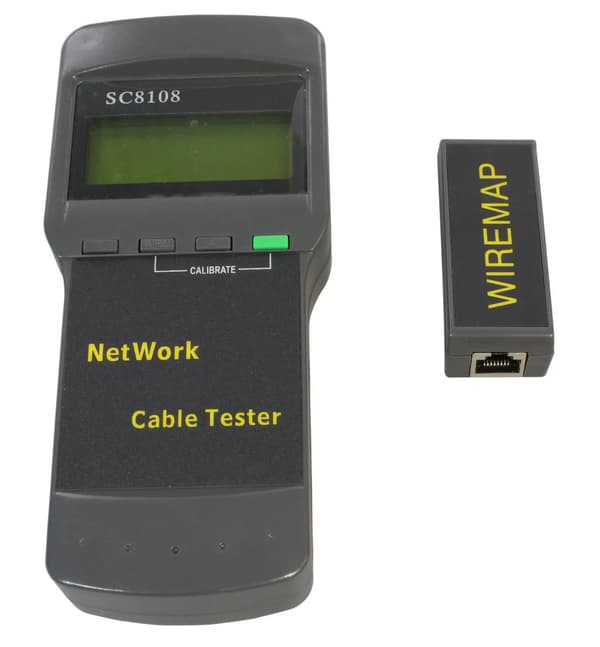 MicroConnect LCD-kabeltestare utan koaxialtestkablar
