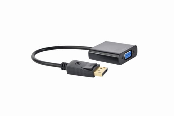 DisplayPort til VGA-adapter GEMBIRD A-DPM-VGAF-02 Sort