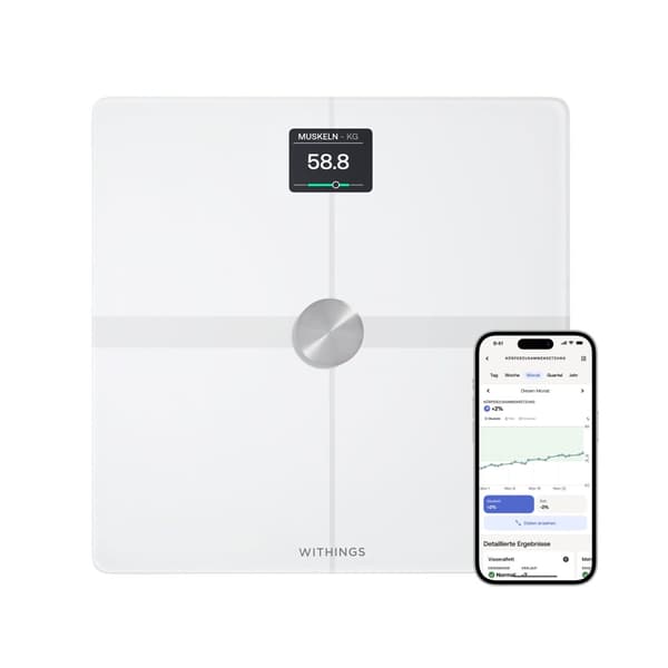 Withings Body Smart - vikt- och kroppsanalys (vit)