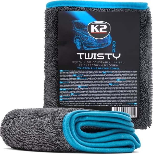 K2 MICROFIBER 60x40cm 600g TWISTY