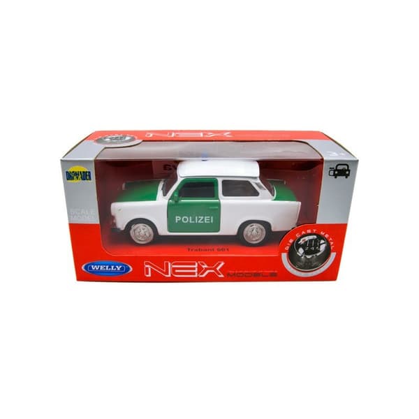WELLY Bilmodel 1:34 Trabant 601 POLIZEI