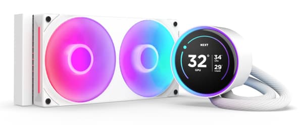 NZXT Kraken Elite 240 RGB - processor væskekølesystem - med LCD-skærm