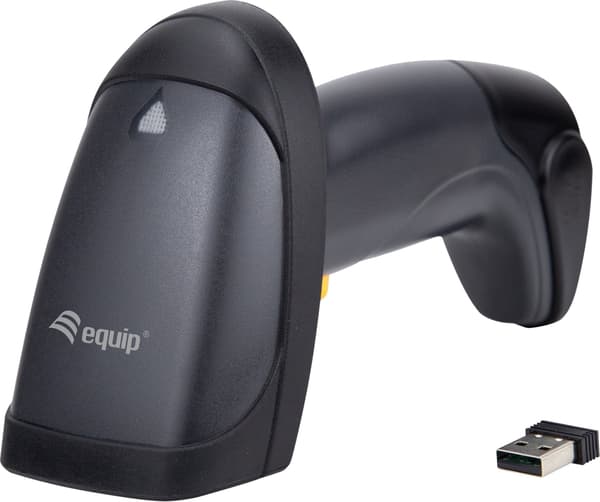 Equip 351023 stregkodelæser Håndholdt stregkodelæser 1D LED Sort