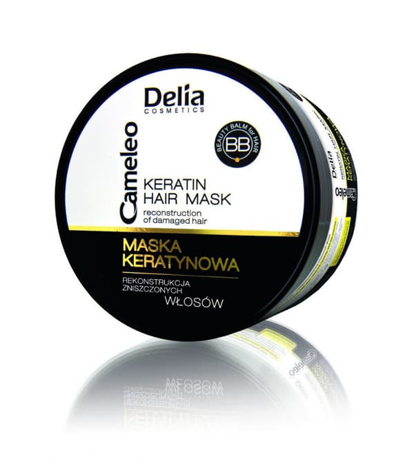 Delia Cameleo Keratinmask för skadat hår 200 ml