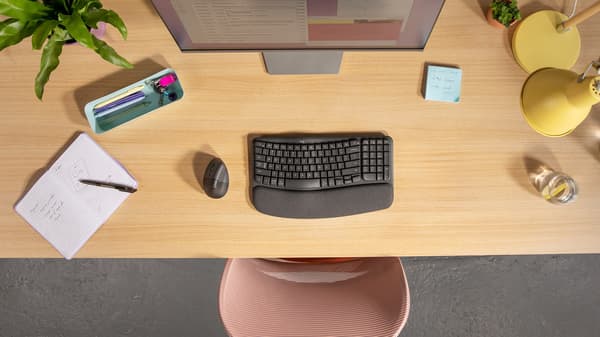 Logitech Lift Venstre Grafit Ergonomisk lodret mus