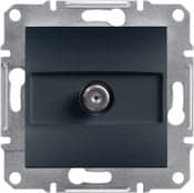Schneider Electric SAT Endestik Aspora uden ramme antracit (EPH3700171)