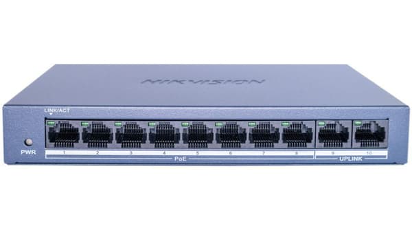 SWITCH HIKVISION DS-XS0110-P/Svenska