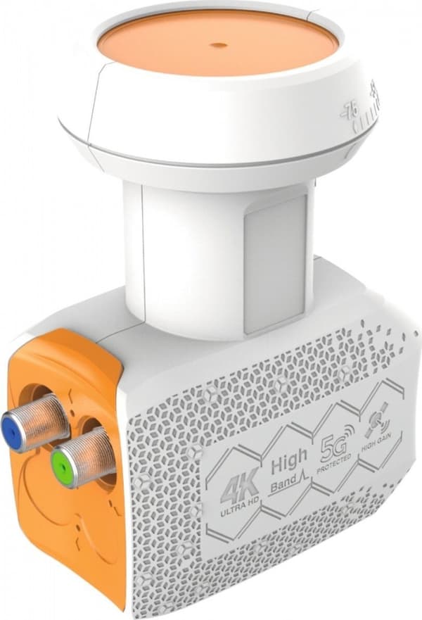 LNB-muunnin Lechpol URZ0611 single Cabletech 0.2dB Platinum