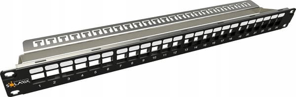 SOLARIX SX24M-0-STP-BK-UNI-N Modulært patchpanel 24 port 1U