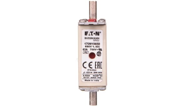 Sikringsindsats DIN000 63A gR 690V 170M1565D