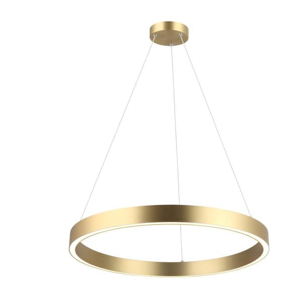 Pendellampe sr. 60cm MIDWAY Triangle LP-033/1P S GD Triangle Light Prestige