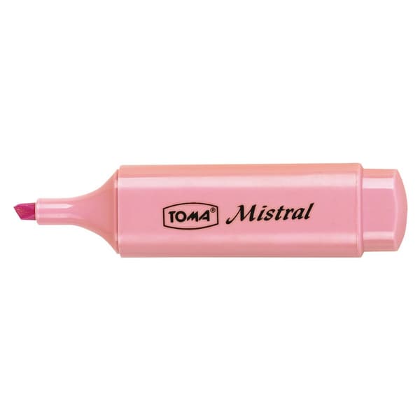 Overstregningspen Mistral Pastel pink (10 stk) TOMA