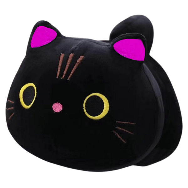 Pehmolelu maskotti musta kissa 18cm
