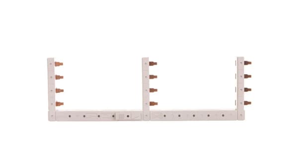 Pystykytkentäkisko 4P/3-pyöreä, vasen, etäisyys 125mm KCF668L