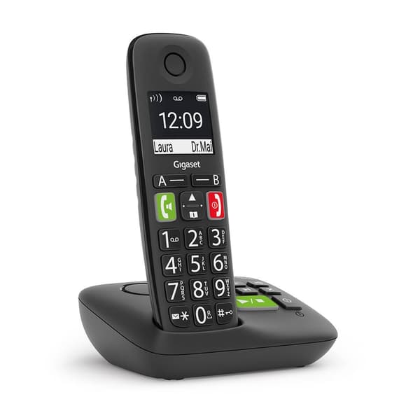 Fastnettelefon Gigaset E290 Sort