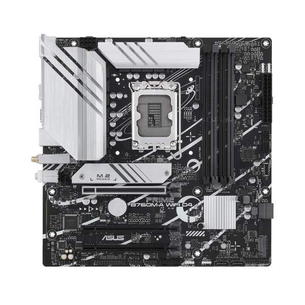 ASUS Moderkort PRIME B760M-A - Micro-ATX - LGA 1700 - Intel B760